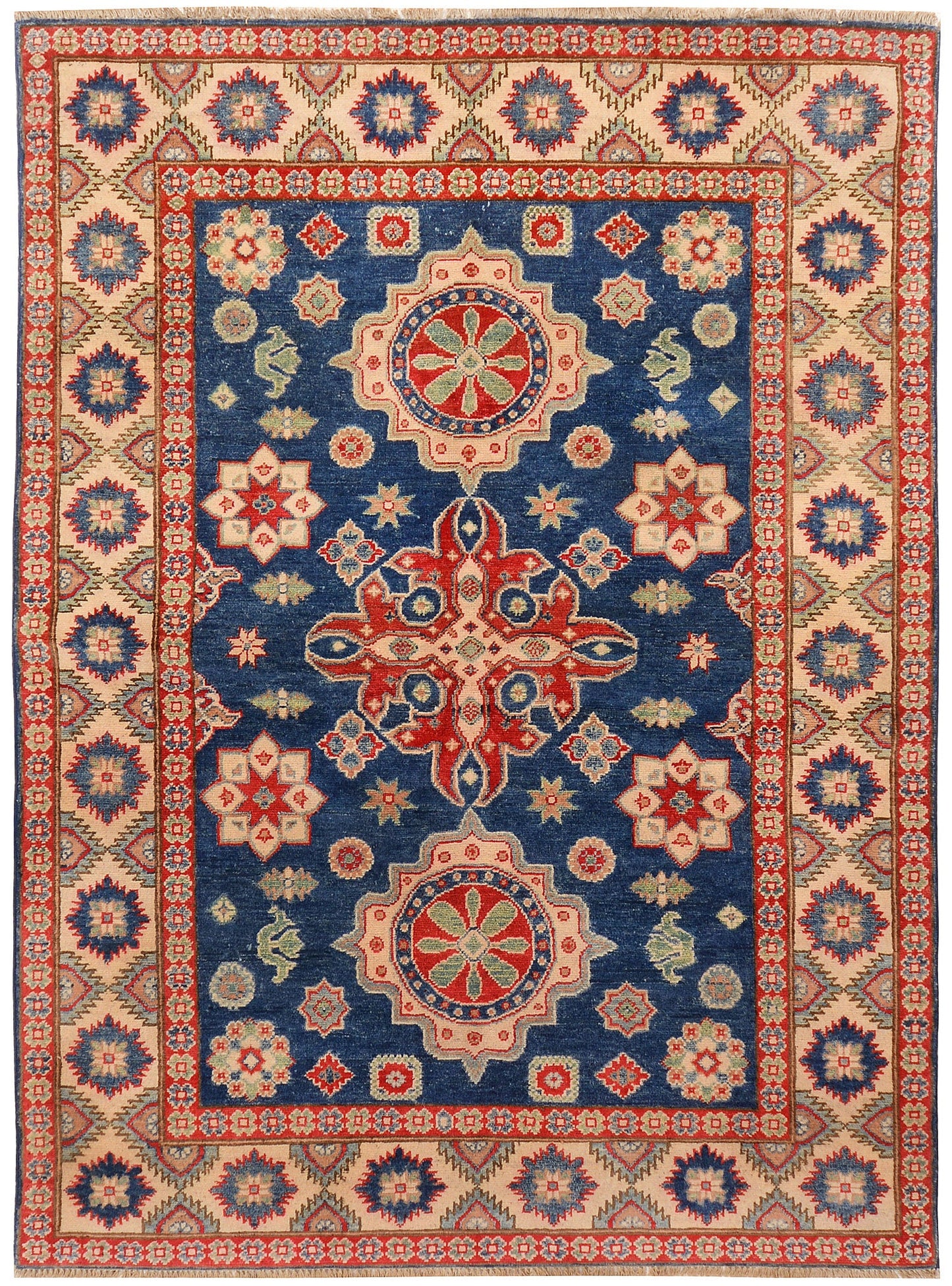 Midnight Blue Kazak | 4.10 x 6.6 | RRR-72930