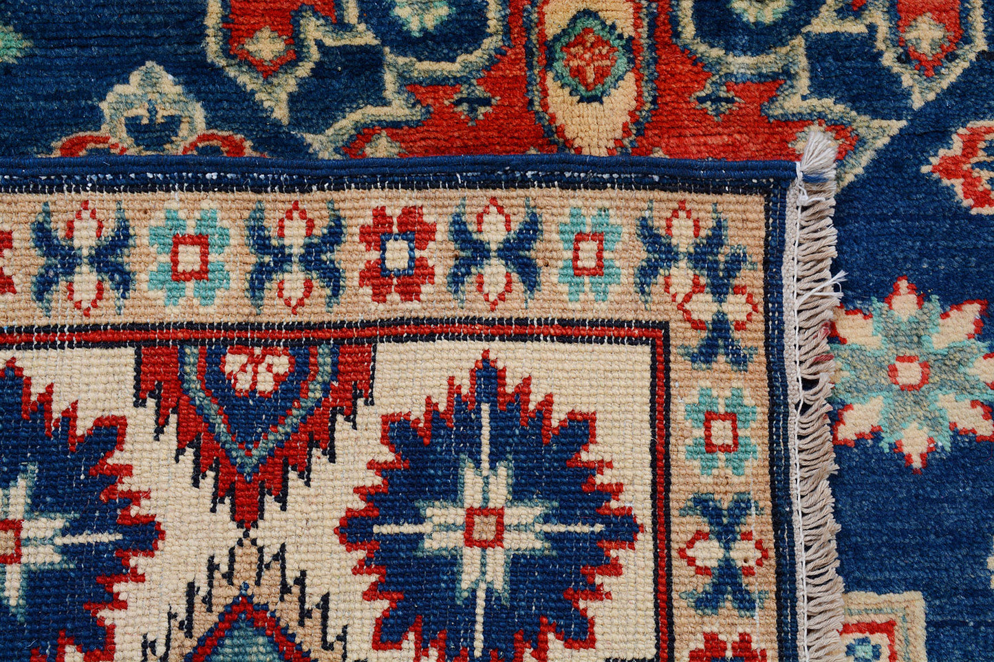 Midnight Blue Kazak | 4.11 x 6.4 | RRR-73951