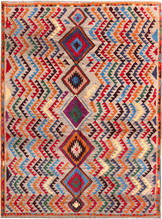 White Baluchi | 5.8 x 7.5 | RRR-74190