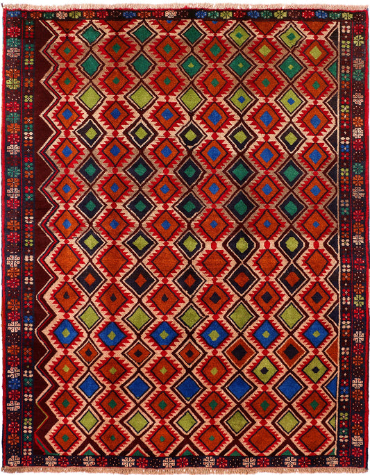 Red Baluchi | 6.3 x 7.10 | RRR-75179