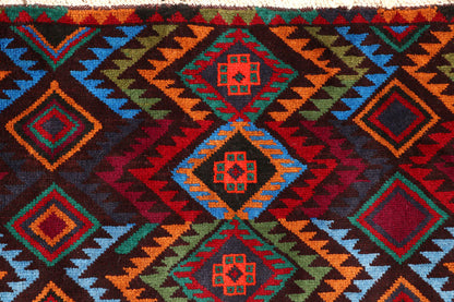 Multi Colored Baluchi | 6.9 x 9.3 | RRR-77140