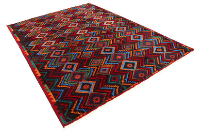 Multi Colored Baluchi | 6.9 x 9.3 | RRR-77140