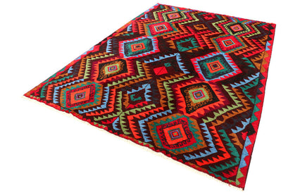 Multi Colored Baluchi | 6.4 x 9.1 | RRR-77141