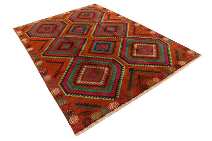 Saddle Brown Baluchi | 5.9 x 7.10 | RRR-77148