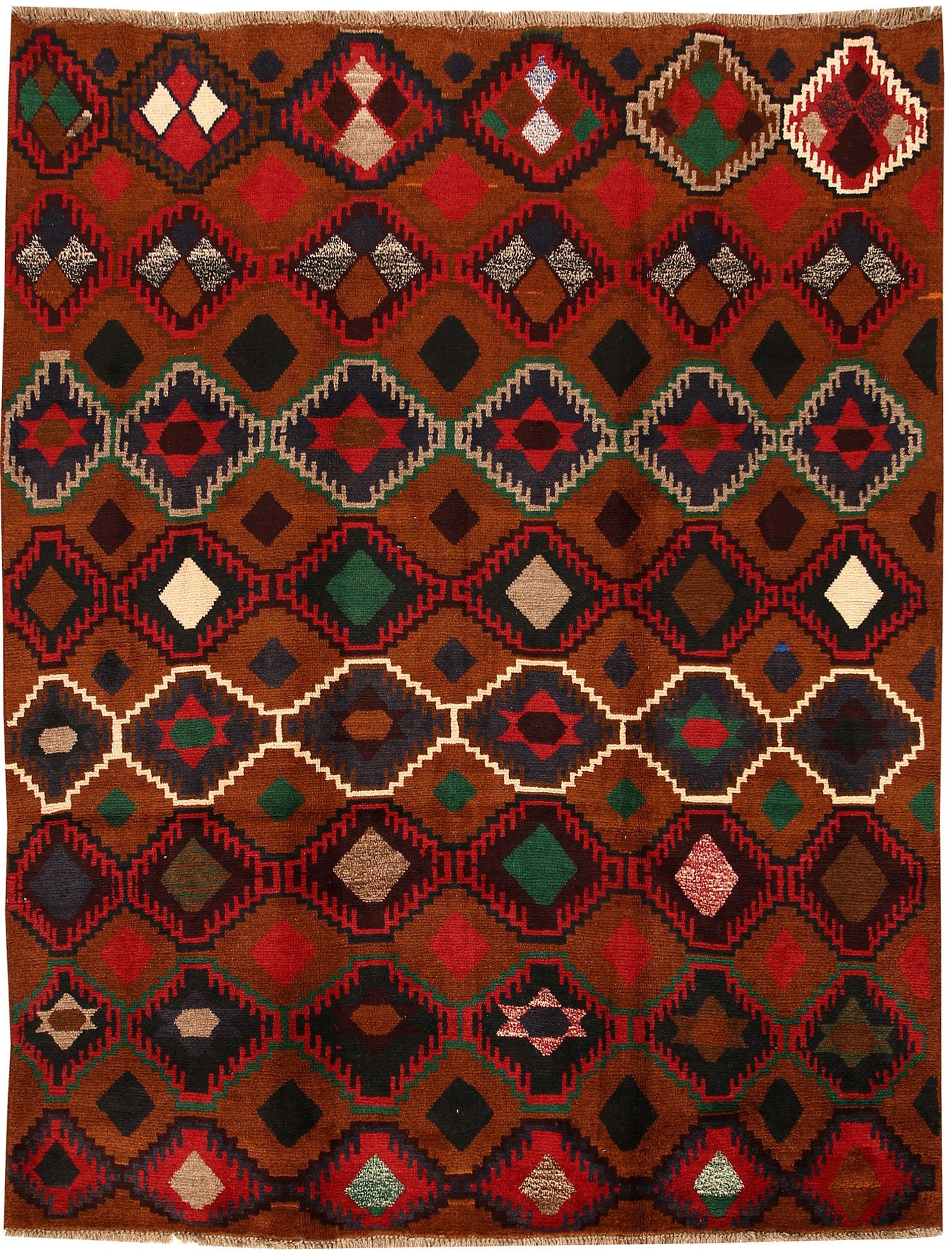 Saddle Brown Baluchi | 5.9 x 7.10 | RRR-77148