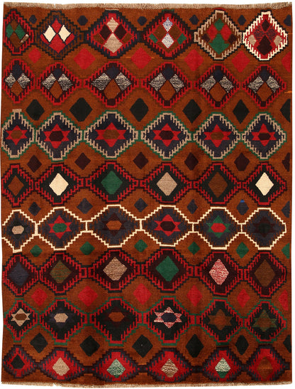 Saddle Brown Baluchi | 5.9 x 7.10 | RRR-77148