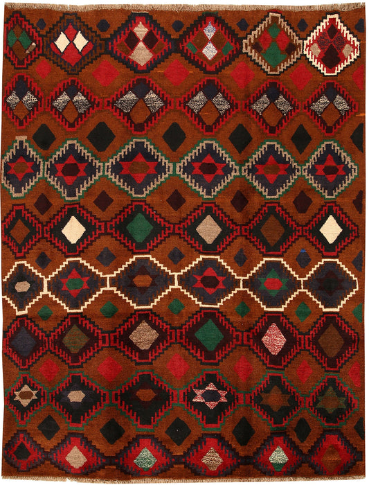 Saddle Brown Baluchi | 5.9 x 7.10 | RRR-77148