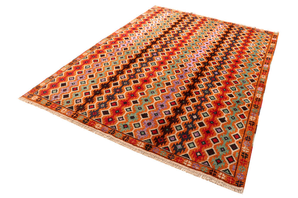 Orange Baluchi | 5.9 x 7.9 | RRR-77160