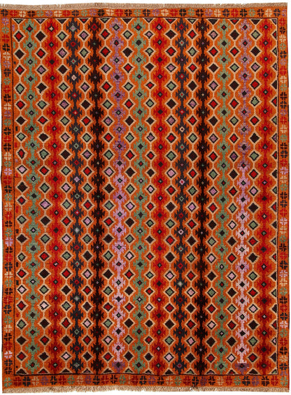 Orange Baluchi | 5.9 x 7.9 | RRR-77160