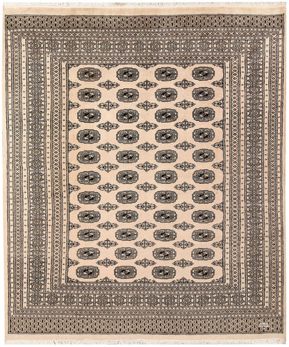 Bisque Bokhara | 6.7 x 7.9 | RRR-49712