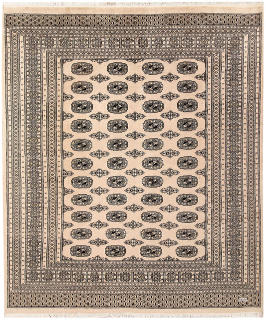 Bisque Bokhara | 6.7 x 7.9 | RRR-49712