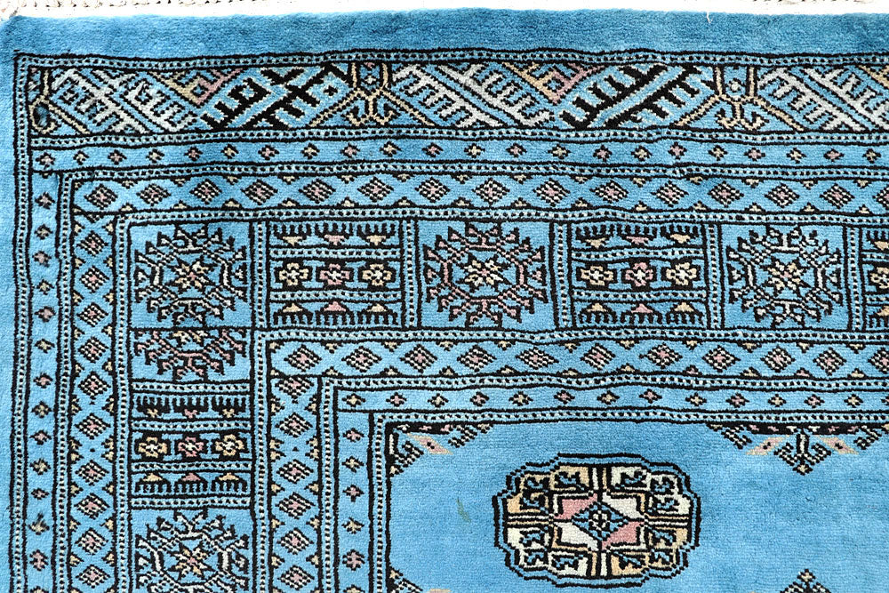 Blue Bokhara | 5 x 7.7 | RRR-40386