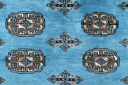 Blue Bokhara | 5 x 7.7 | RRR-40386