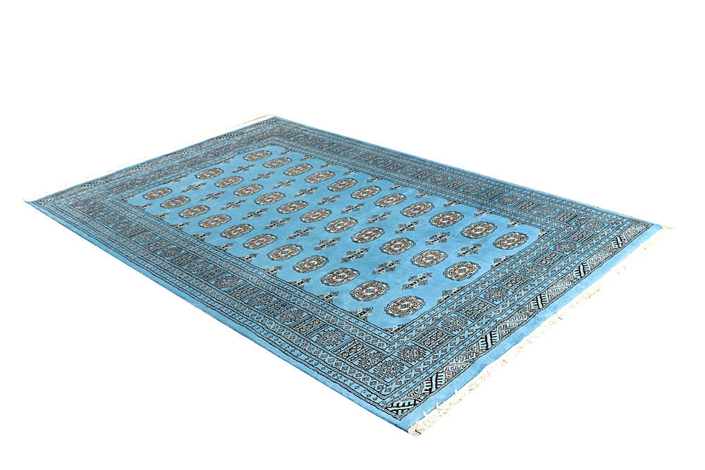 Blue Bokhara | 5 x 7.7 | RRR-40386