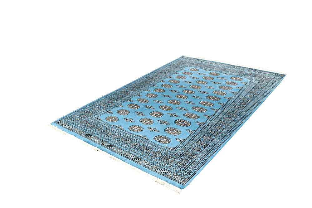 Blue Bokhara | 5 x 7.7 | RRR-40386