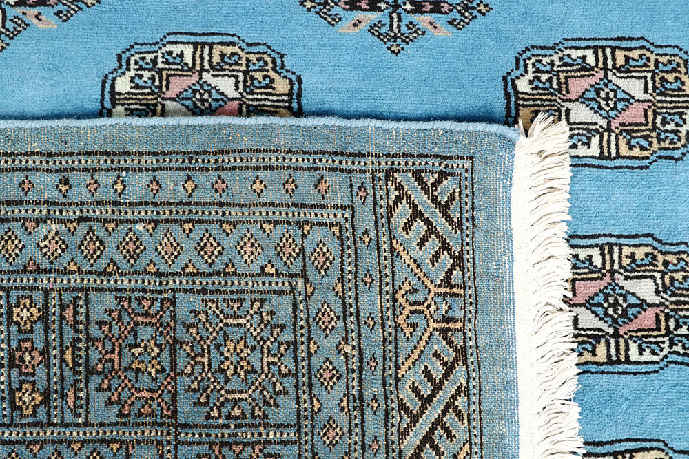 Blue Bokhara | 5 x 7.7 | RRR-40386