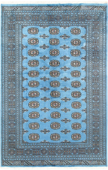 Blue Bokhara | 5 x 7.7 | RRR-40386