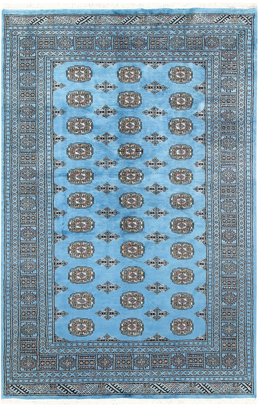 Blue Bokhara | 5 x 7.7 | RRR-40386