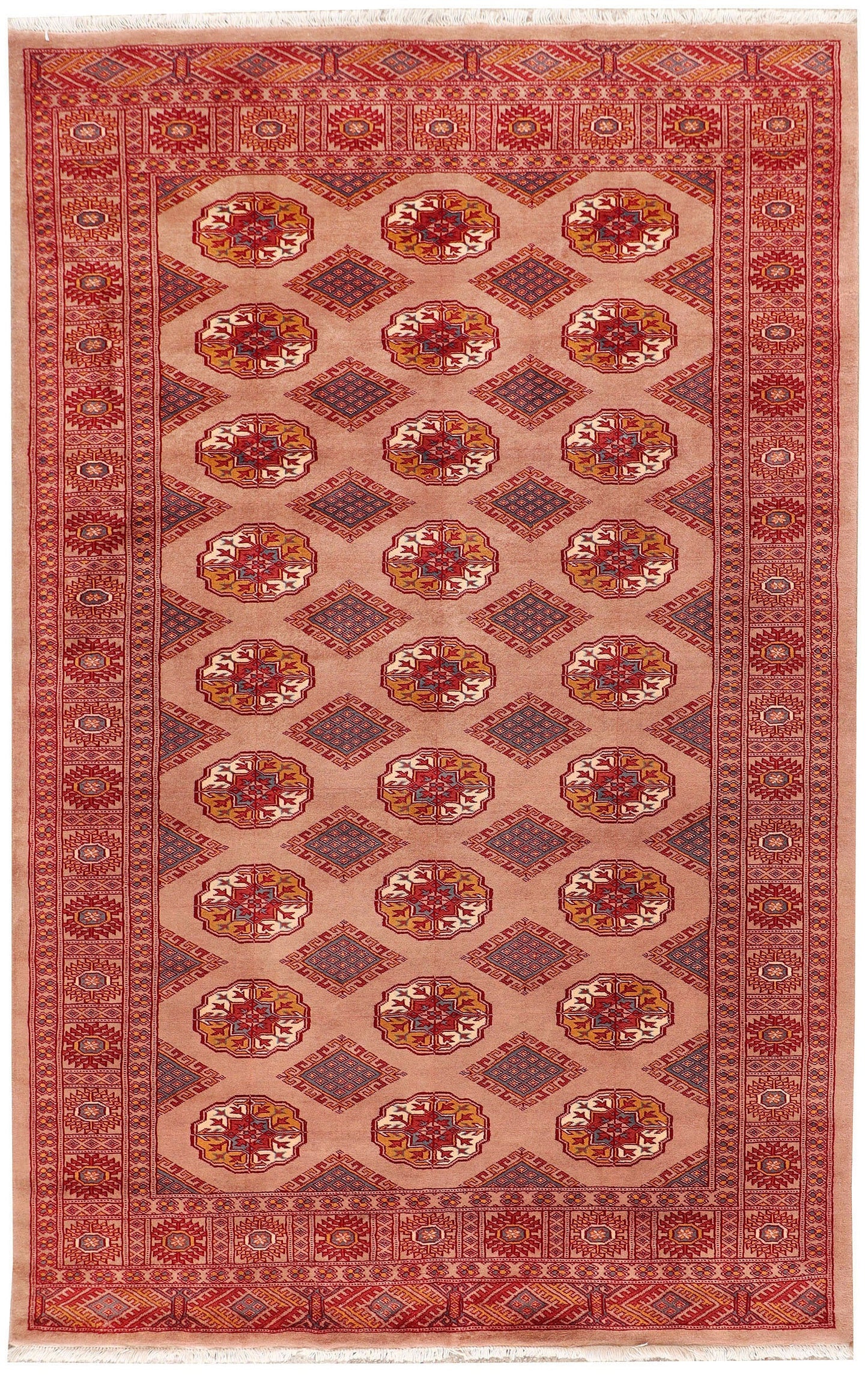 Salmon Bokhara | 5.3 x 8.3 | RRR-42021