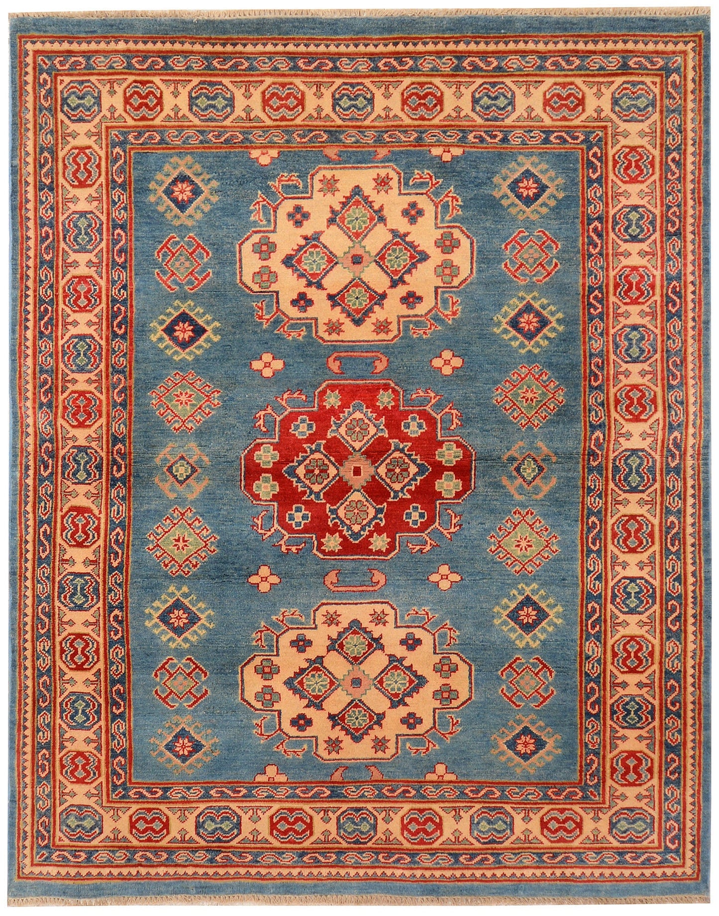 Slate Grey Kazak | 4.10 x 6.2 | RRR-73256