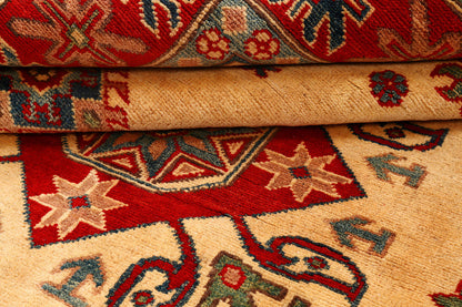 Sandy Brown Kazak | 4.10 x 6 | RRR-73716
