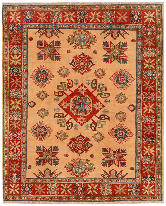 Sandy Brown Kazak | 4.10 x 6 | RRR-73716